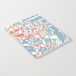 Red-ish White-ish and Blue-ish Notebook