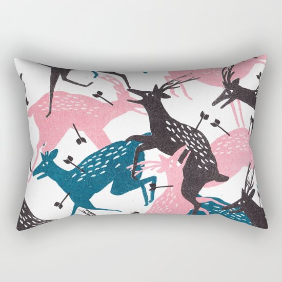 Deer Rectangular Pillow