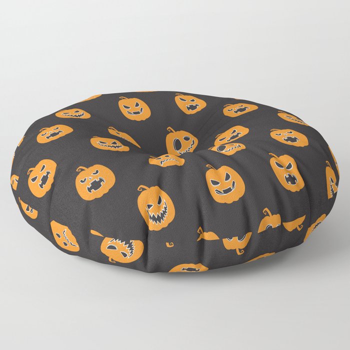 Halloween Pumpkin Floor Pillow