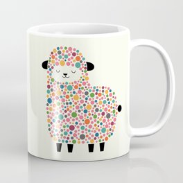 Bubble Sheep Coffee Mug | Meh, Fun, Happy, Design, Bubble, Illustration, Cute, Children, Sheep, Digital 