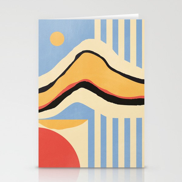 Geometric Abstraction 122 Stationery Cards