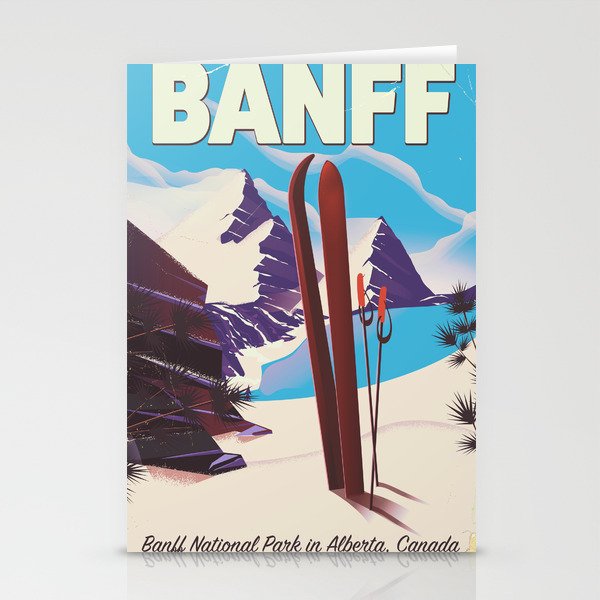 Banff National Park in Alberta Canada Stationery Cards