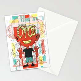 Children Chaos Stationery Card