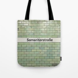 Berlin U-Bahn Memories - Samariterstraße Tote Bag
