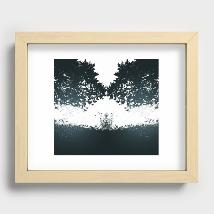 Nature pattern  Recessed Framed Print