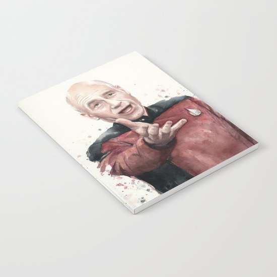 Annoyed Picard Meme Notebook