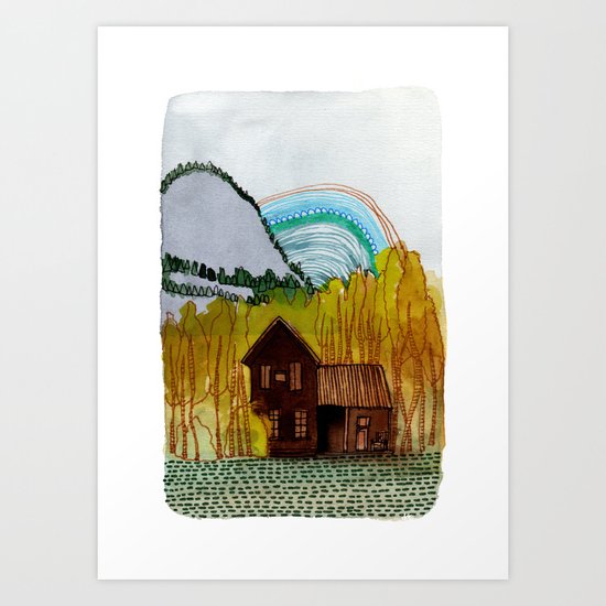 Landscapes / Nr. 3 Art Print