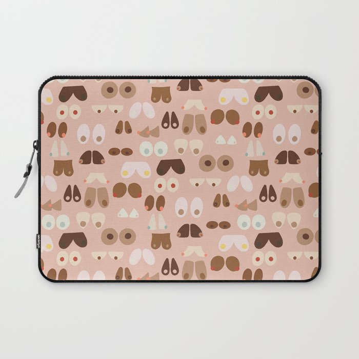 Breasts - pink Laptop Sleeve