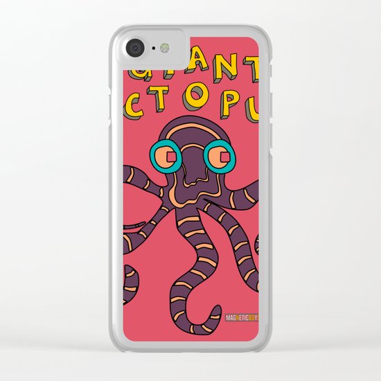 The Giant Octopus Clear iPhone Case