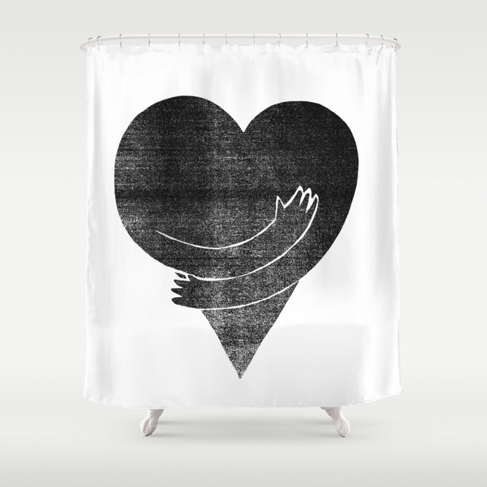 Illustrations / Love Shower Curtain
