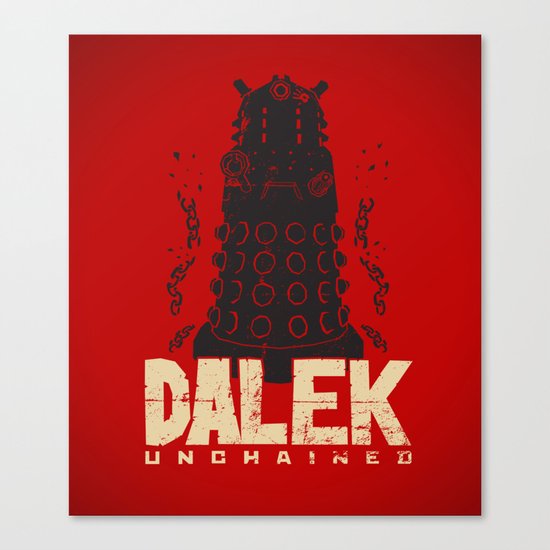 Dalek Unchained Canvas Print