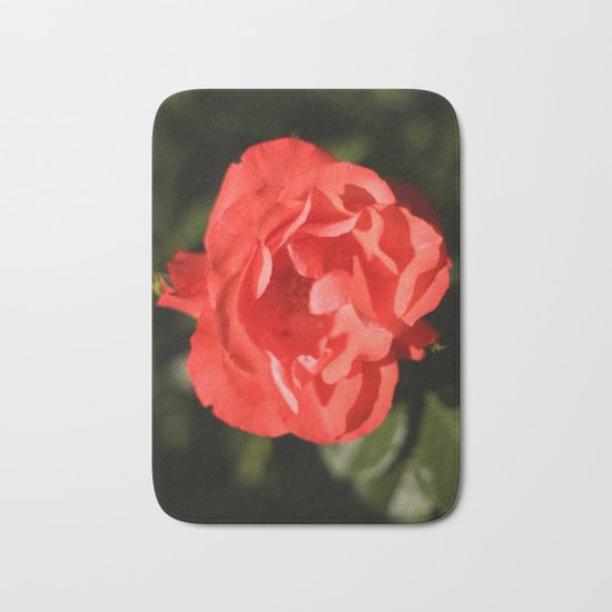 Rose - Red Bath Mat