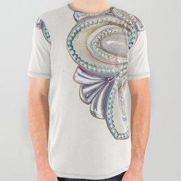 Tie–back (ca.1939)  All Over Graphic Tee