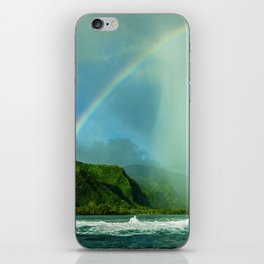 Tahitian Rainbow & Rain Cloud iPhone Skin