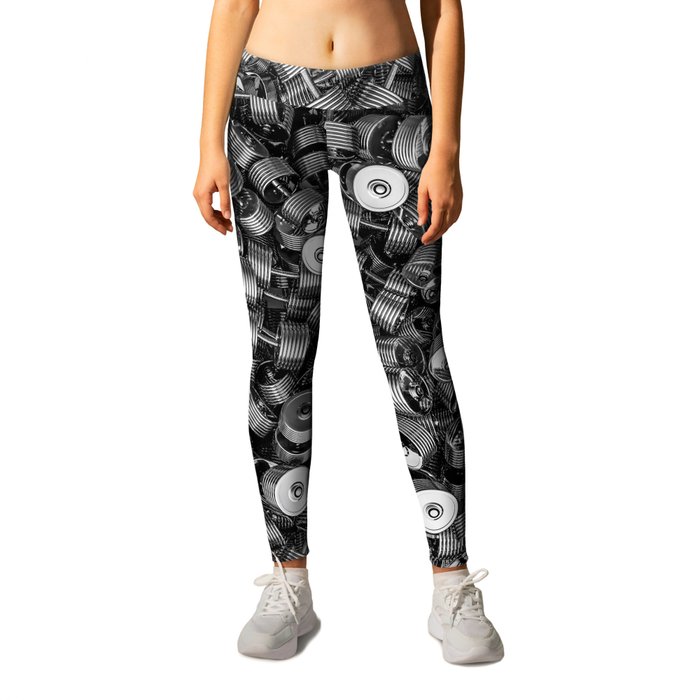 Chrome dumbbells Leggings