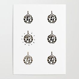 Disco Ball Poster