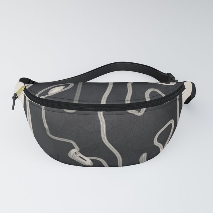 Abstract Loose Line 2 Fanny Pack