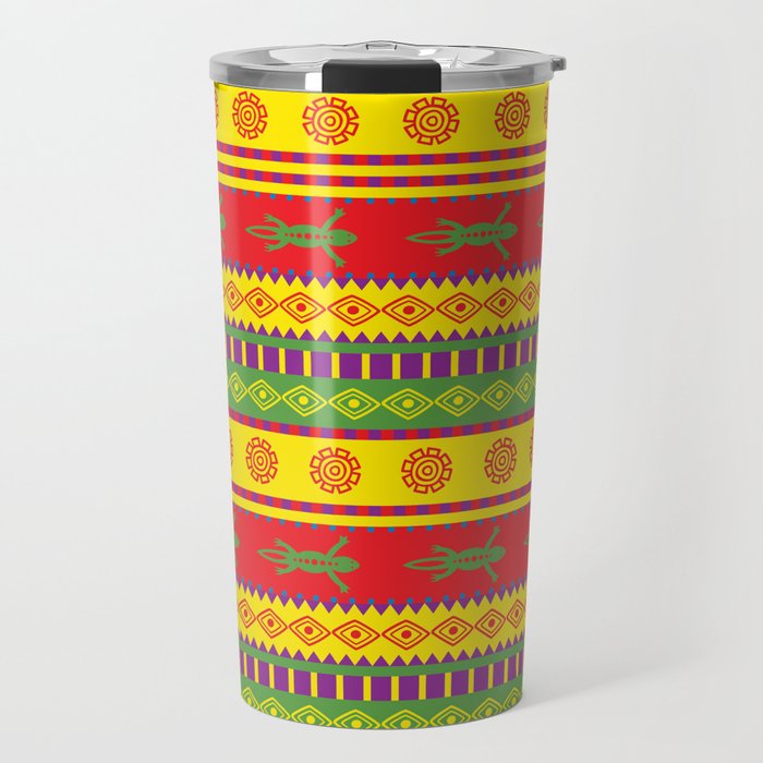 mexican fabric Travel Mug