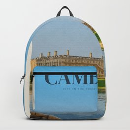 Visit Cambridge Backpack | Cambridge, Travelposter, Graphicdesign, London, World, Unitedkingdom, Britain, Earth, Oxford, Uk 