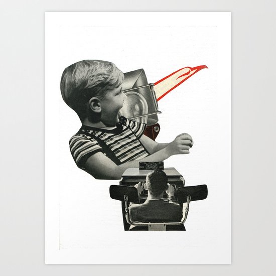 Breaking Free Art Print