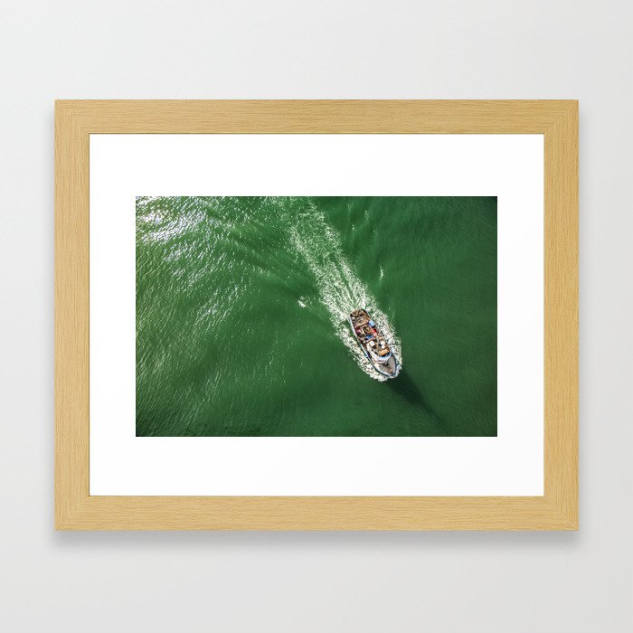 Sailing Framed Art Print