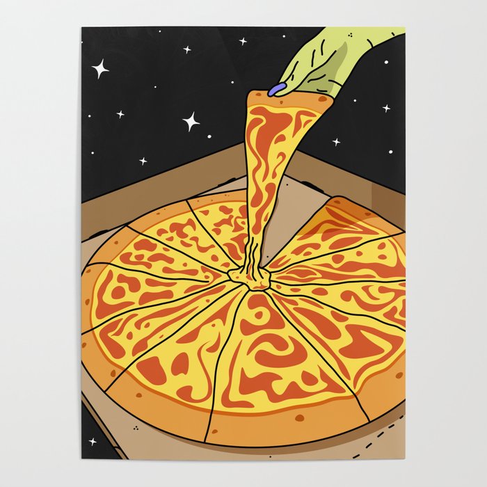 Universe Pizza Delivery Poster