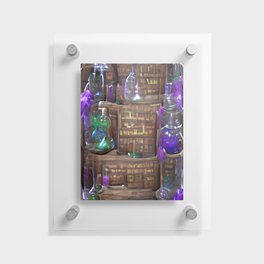 Apothecary Cabinet Floating Acrylic Print