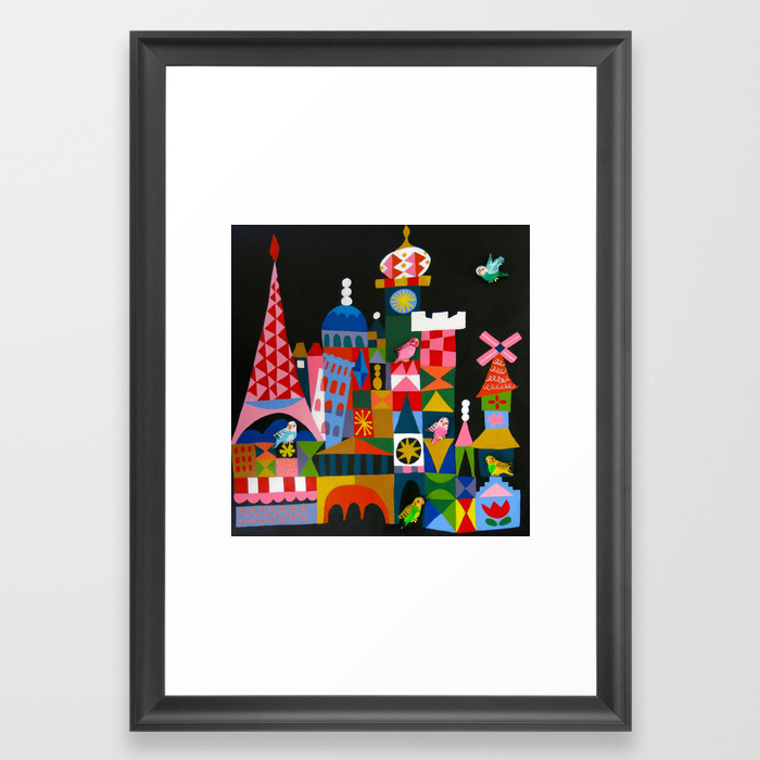 Mary Blair Budgies For If Picasso Had A Zoo Framed Art Print By
