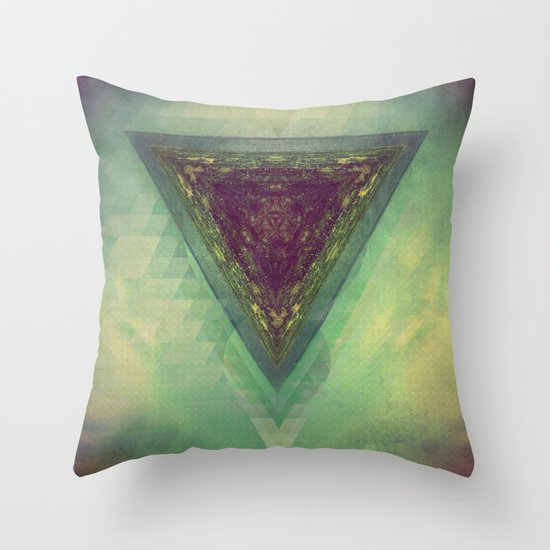 TRYY SKYY Throw Pillow