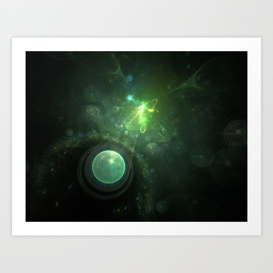 Born of the Stars Art Print