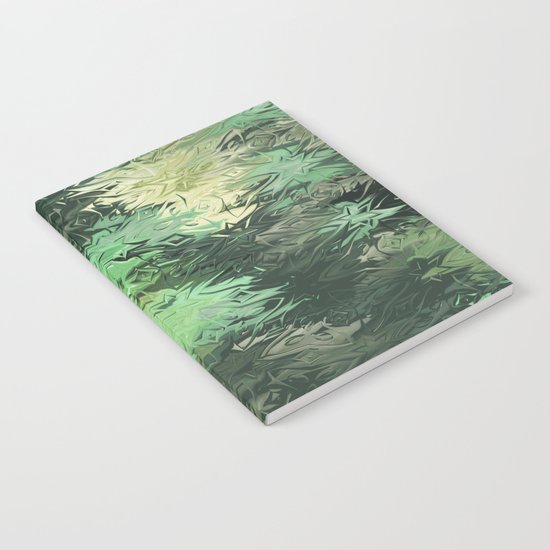 Green Illusions Notebook
