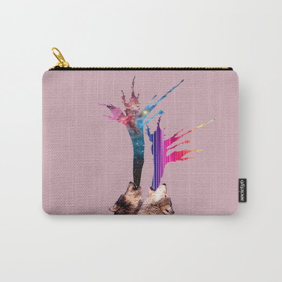 wolves howling Carry-All Pouch