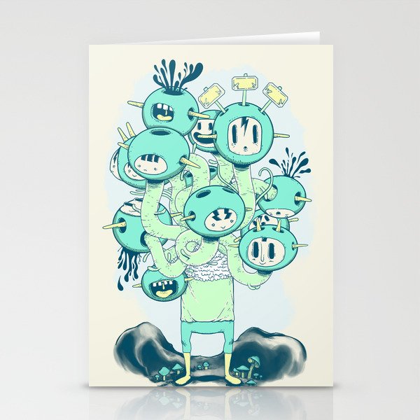 Many Heads are Better than None Stationery Cards