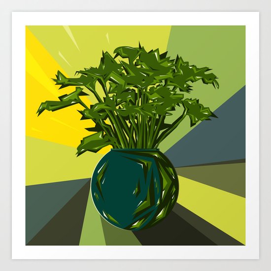 The Plant Art Print