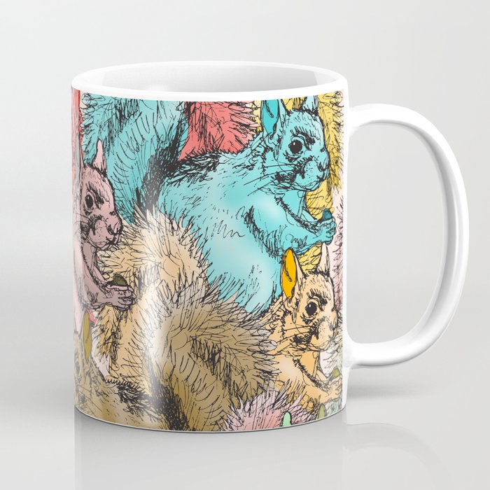 Squirrels Parade Coffee Mug