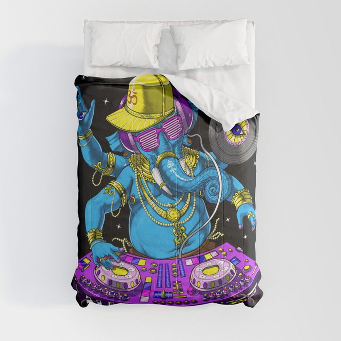 Ganesha Psytrance DJ Comforter