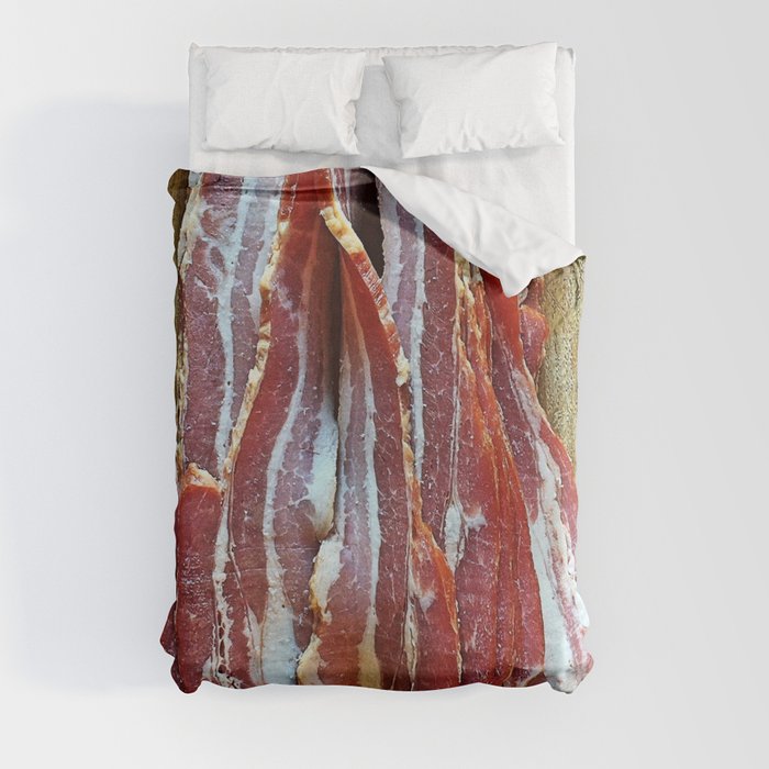 Bacon Duvet Cover