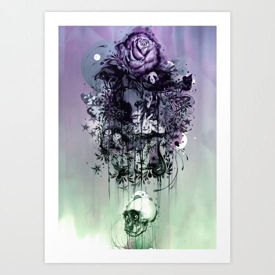 Doom and Bloom Art Print