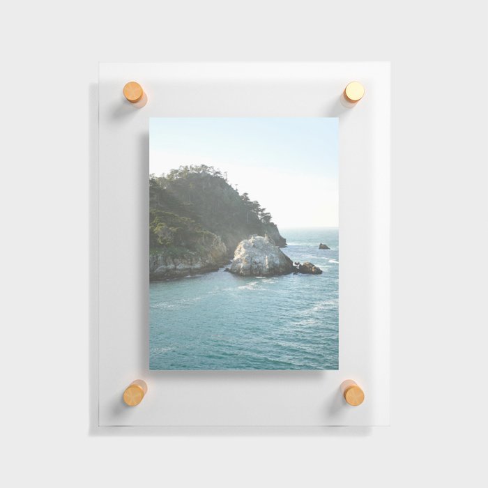 Point Lobos California Natural Area Marine Reserve Sea Stacks Monterey Cypress Landscape Print Floating Acrylic Print