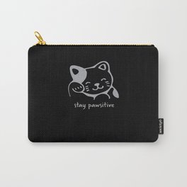 Stay Pawsitive Carry-All Pouch