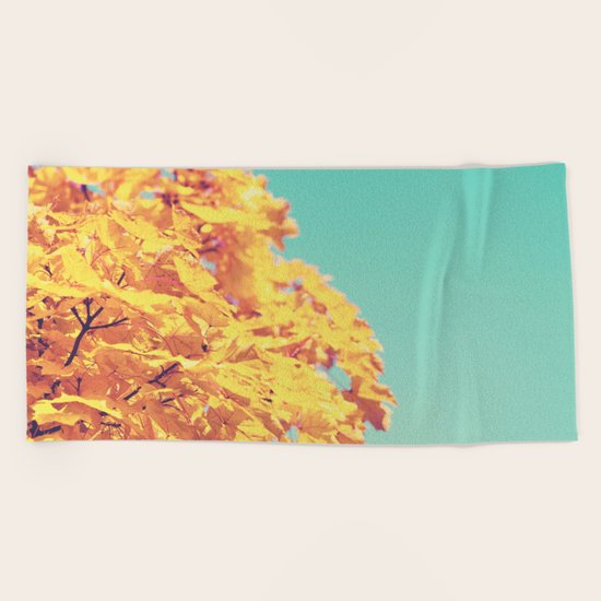Fallen Beach Towel