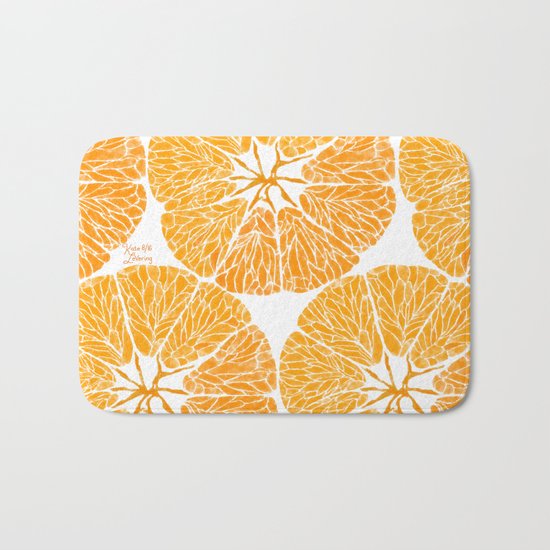 Orange you glad . . . Bath Mat
