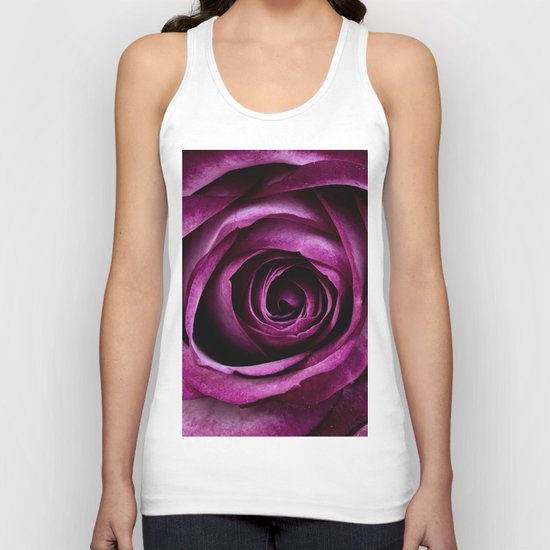 rose mauve plant 5 Unisex Tank Top