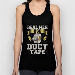 Duct Tape Roll Duck Taping Crafts Gaffa Tape Unisex Tank Top