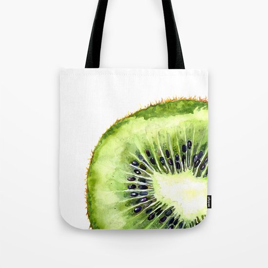 Kiwi Slice Tote Bag