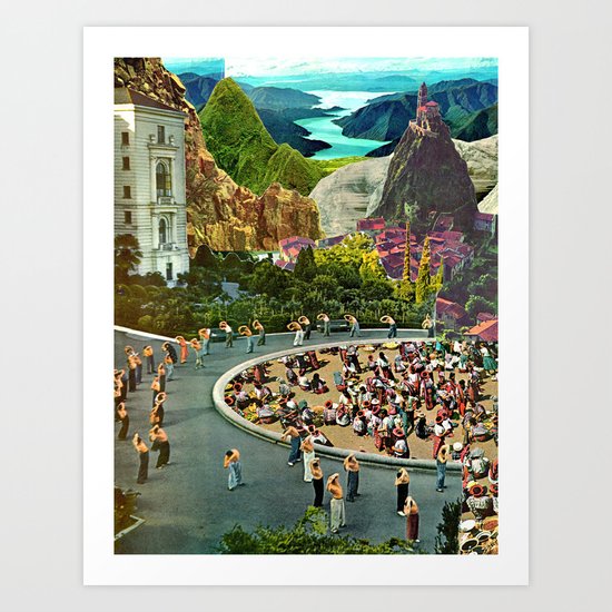 City Center Art Print