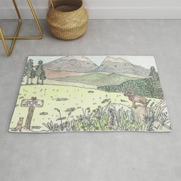 Happy Mountains Rug
