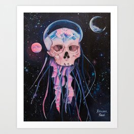 Skelly Art Print