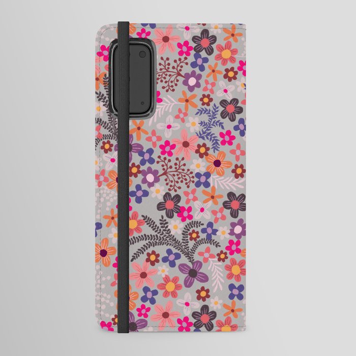 bucket of blooms Android Wallet Case