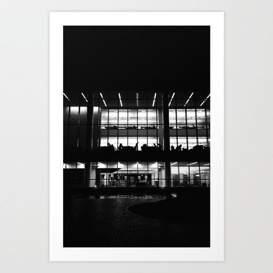 The Library Art Print